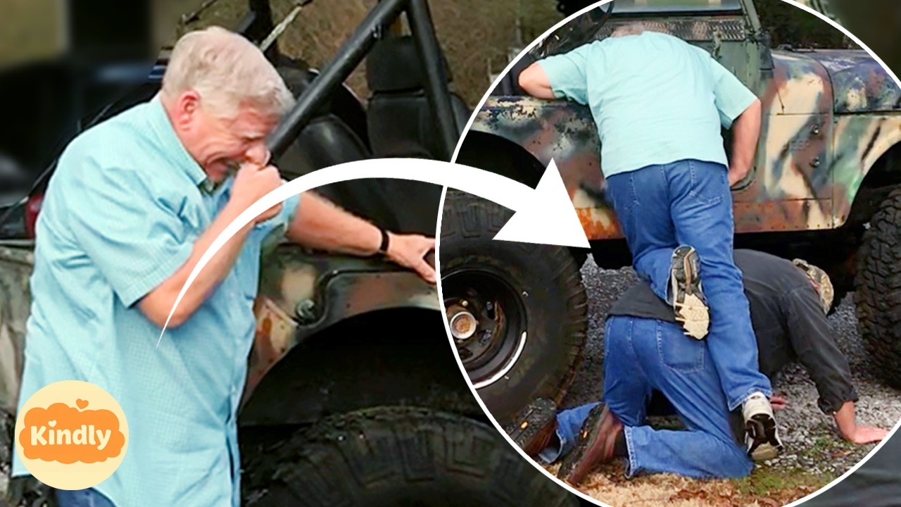 These Brothers Tried EVERYTHING to Get Into Their Jeep 😂