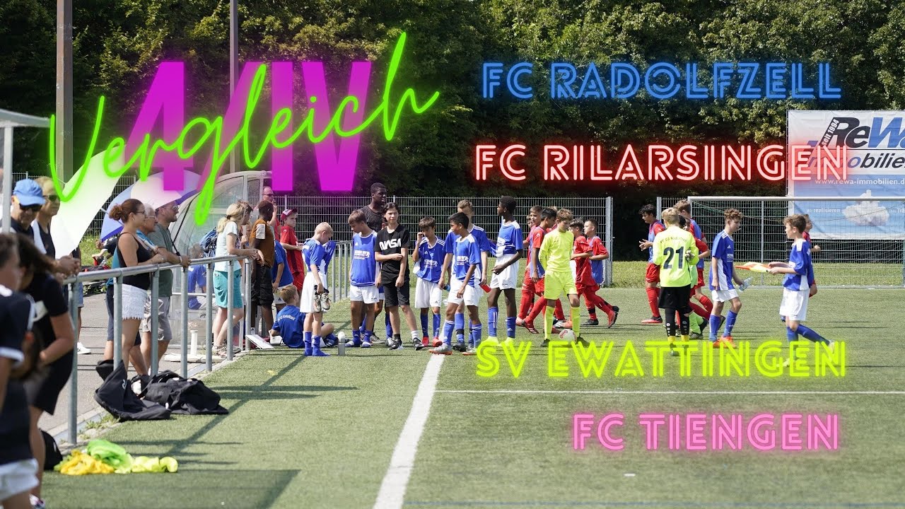 FCR 04 FC Radolfzell 4er Vergleichs Turnier Tore Highlights, kleine Gladiatoren ganz Groß Ballern