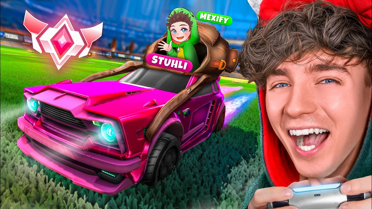 MEXI im RUCKSACK von STUHLI?!😂 Rocket League