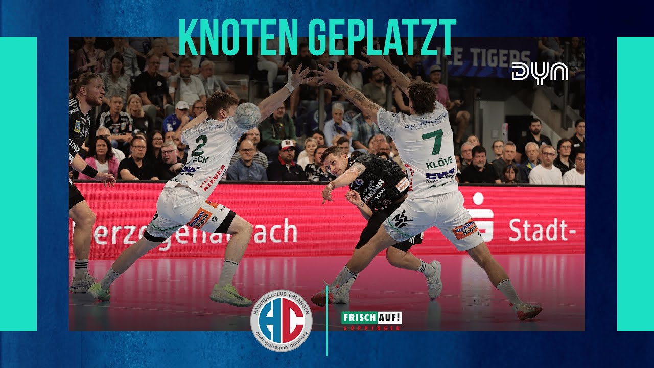 Highlights: HC Erlangen - FRISCH AUF! Göppingen (Saison 2025/26) Dyn Handball | DAIKIN HBL
