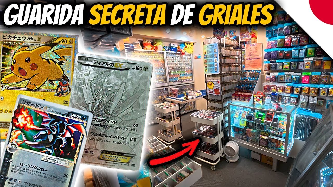 DESCUBRE la tienda MÁS SECRETA de Cartas POKÉMON de JAPÓN