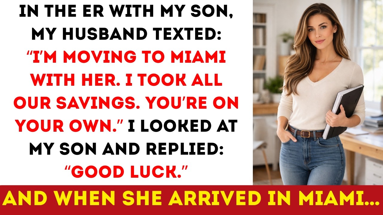 My Husband Was Vacationing With His Mistress While I Sat In The ER With Our Son—Everything Changed
