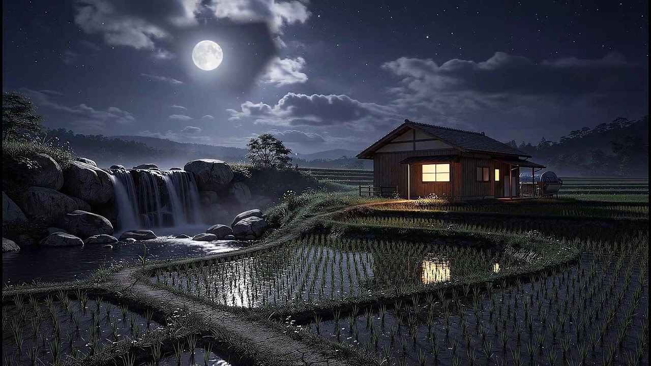 Calming Night 🌑 Healing of Stress,Anxiety and Depressive States,Relaxing ,Nighttime Sleep Time 19