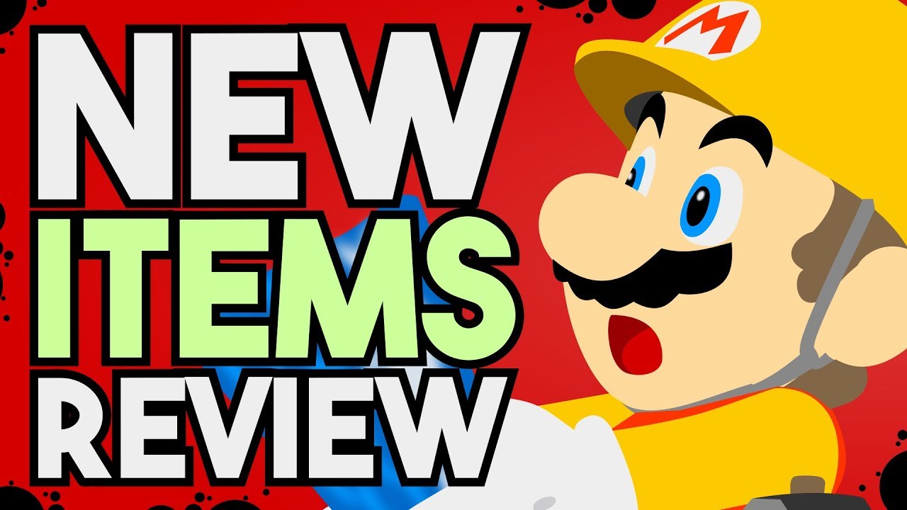 Let&rsquo;s Review the New Super Mario Maker 2 Items!