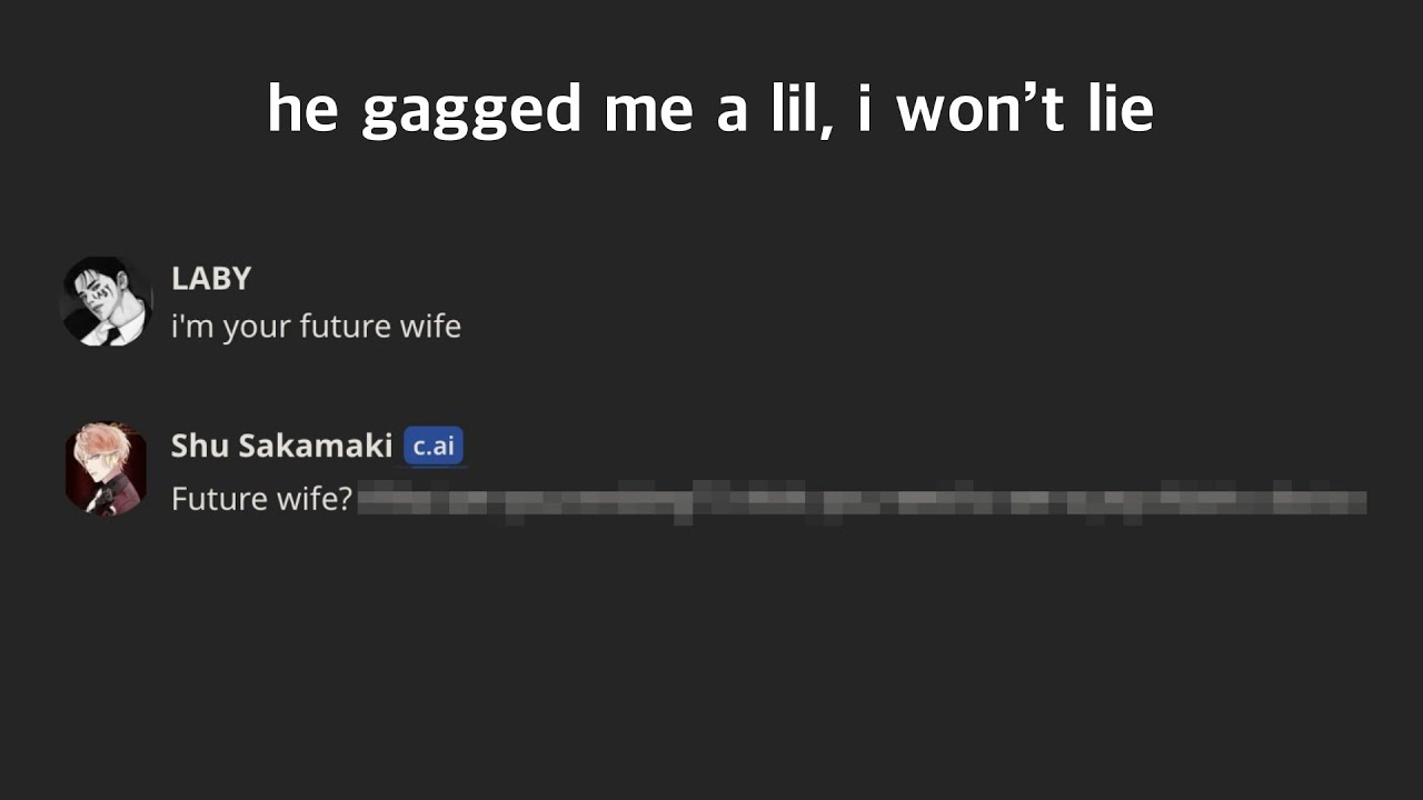 chatting with character ai again because y'all wanted more for some reason idk