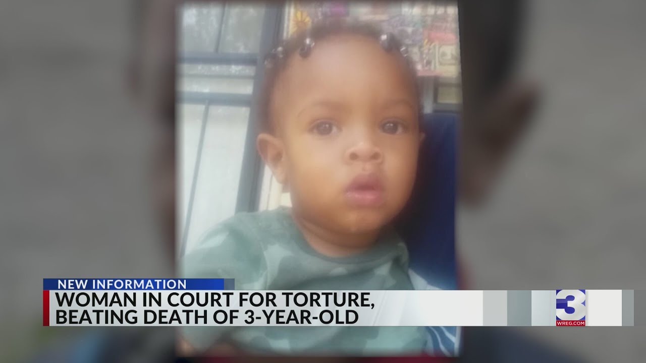 Woman charged with beating, torturing 3-year-old to death appeared in court