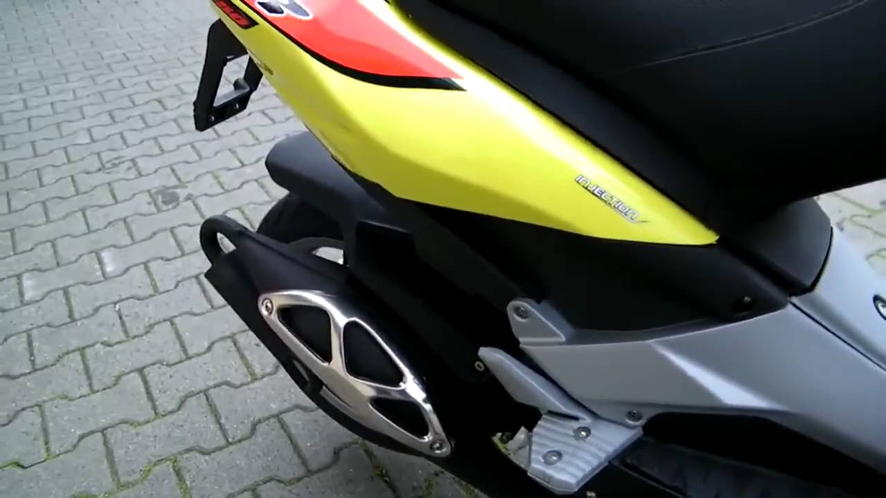 Anleitung - Aprilia SR 50 R Factory -2010 Roller/Scooter Gelb Virtual