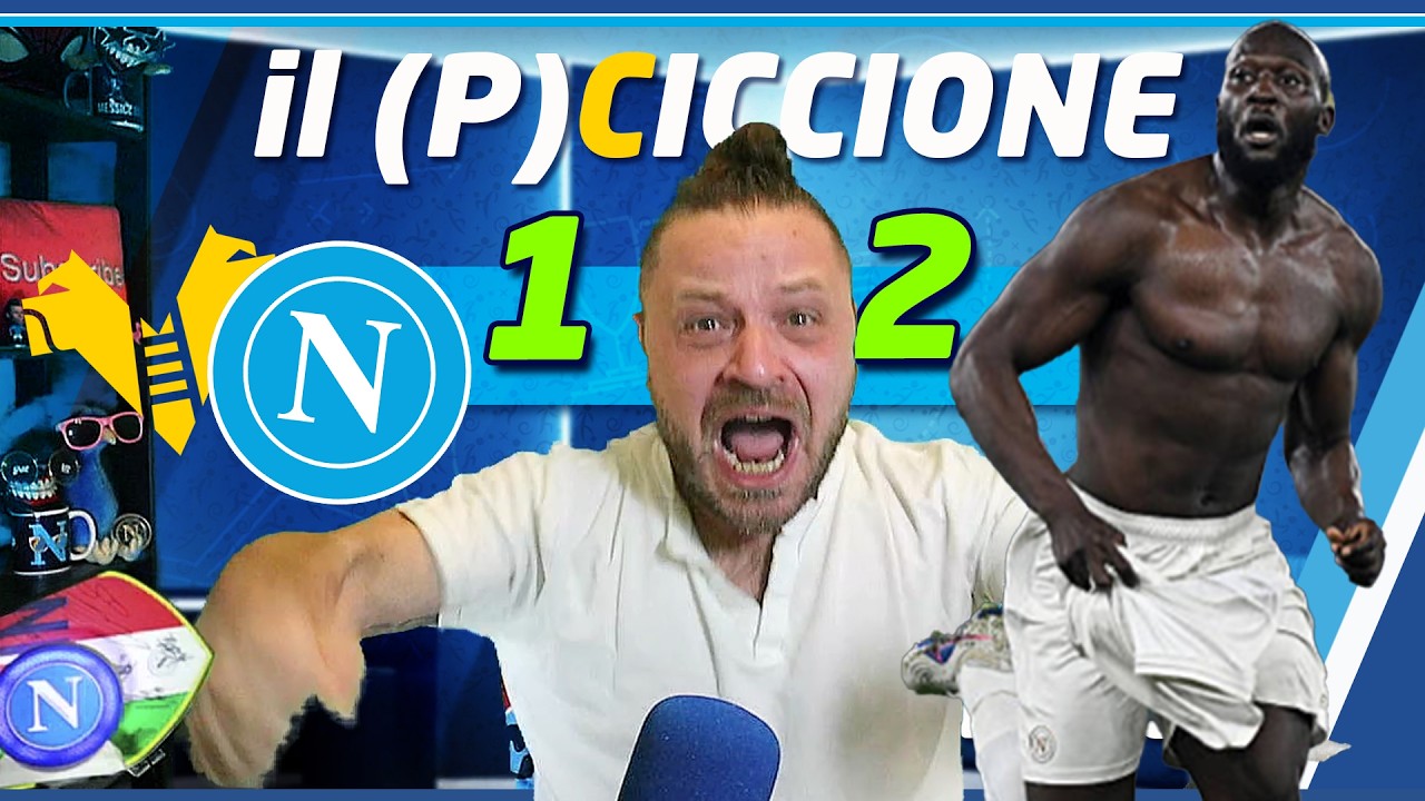 3 punti pesanti come #LUKAKU! 👀 Reaction IMPOSSIBILE Verona Napoli 1 2 🔵