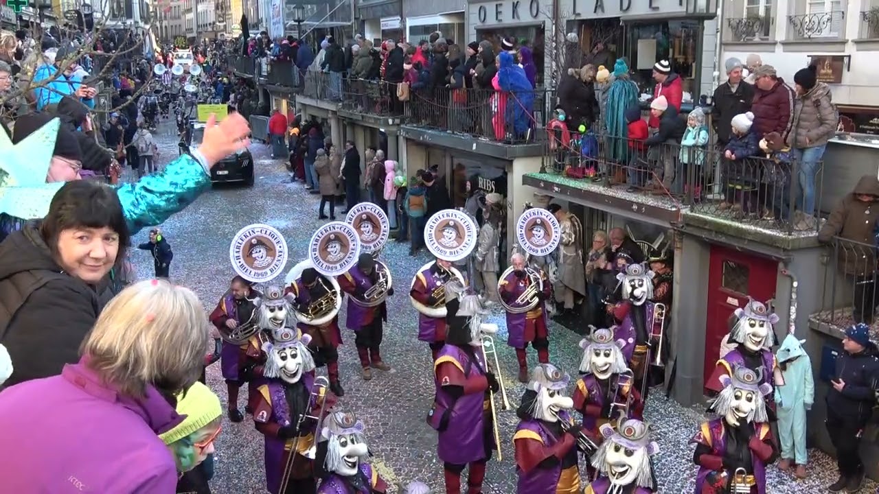 Harlekin-Clique Biel-Bienne - Thuner Fasnacht 02.02.2025