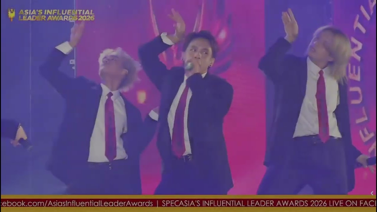 [SR] AZTER - 'DAM by SB19' Opening Performance at Asia's Influential Leader Awards 2026