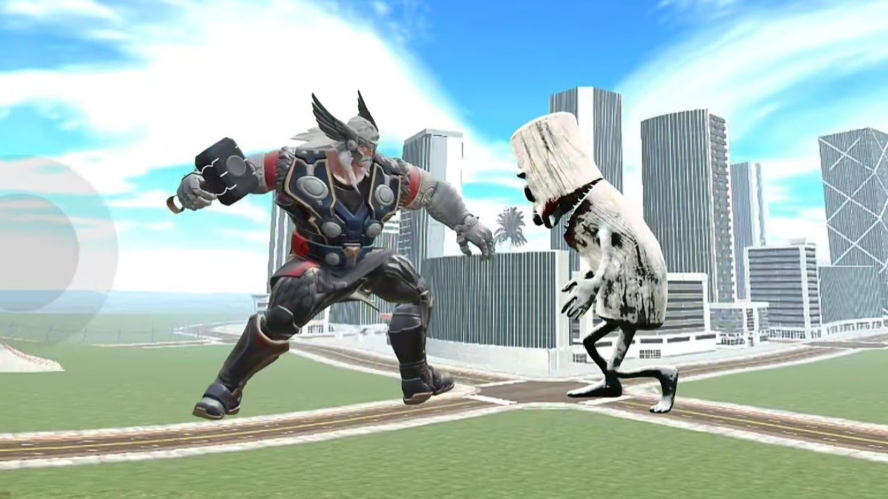 Franklin become super heroes to fight villan in Indian bike driving 3d 