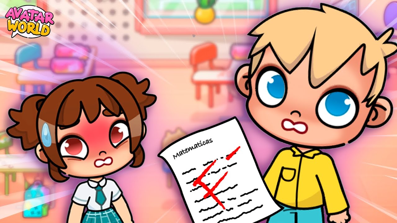 📚❌ ¡MI HERMANITA SUSPENDE MATEMÁTICAS POR CULPA DEL PROFESOR!  | AVATAR WORLD