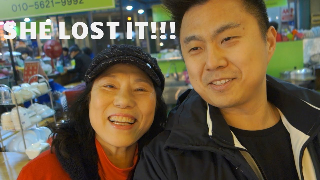 Видеоблог из Сеула 2016: Традиционный корейский рынок, поход за продуктами.