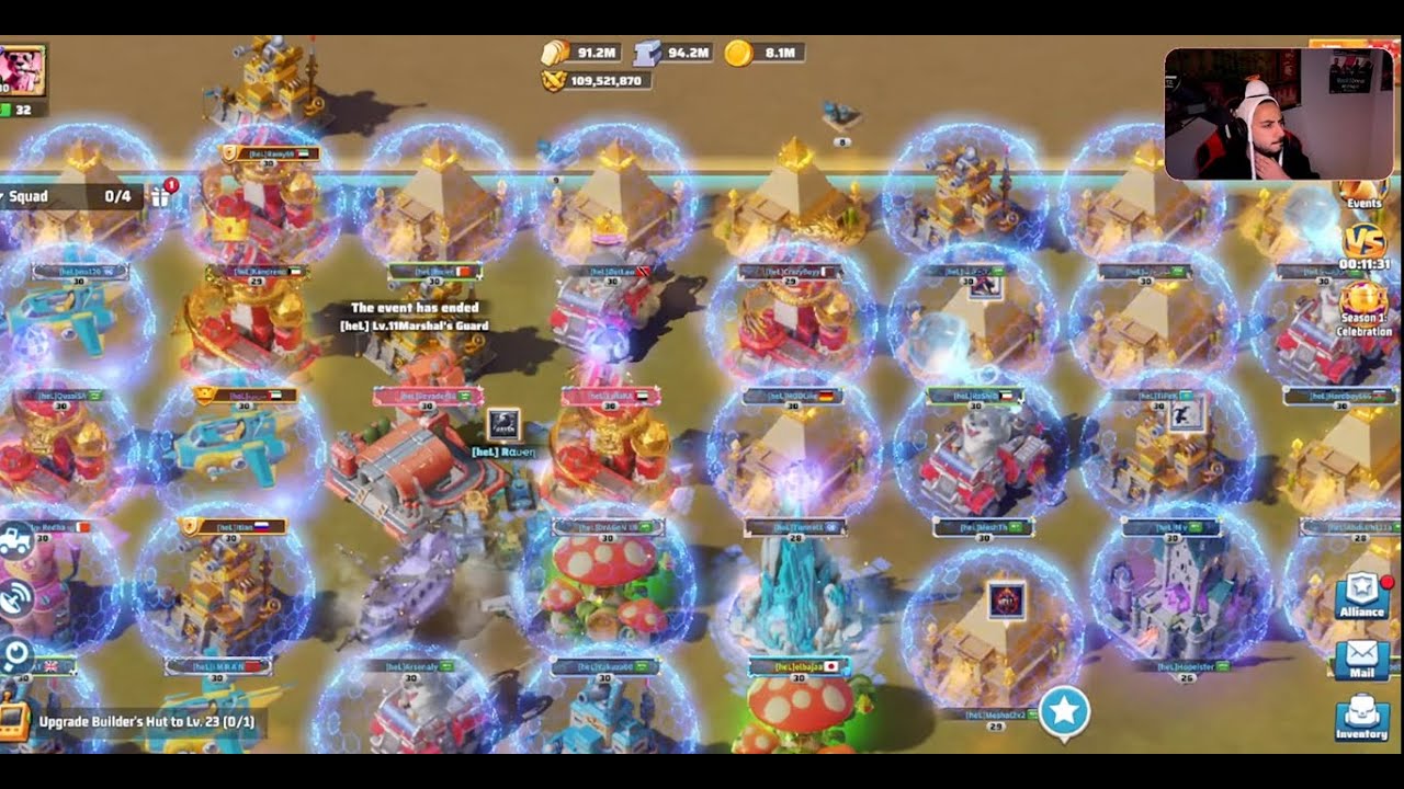 بث يوم القتل لعبة الحرب الاخيرة لاست وار - Live Streaming Kill Day LAST WAR SERVER #476