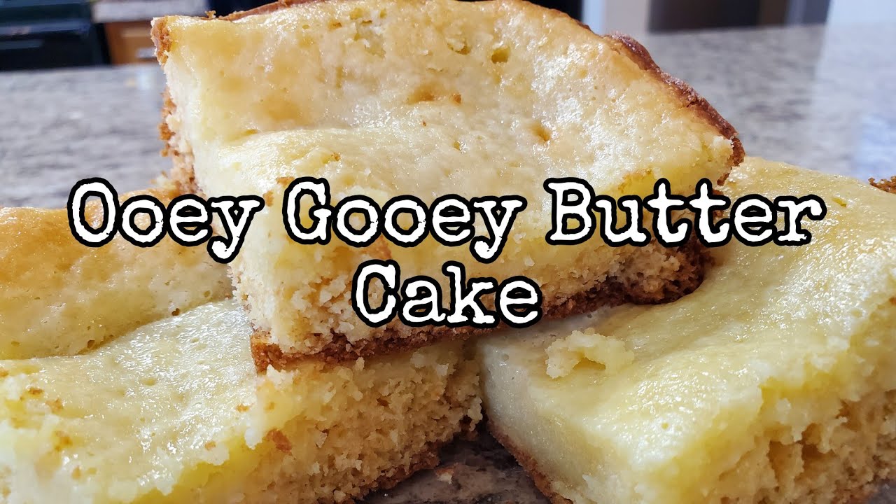 Ooey Gooey Butter Cake