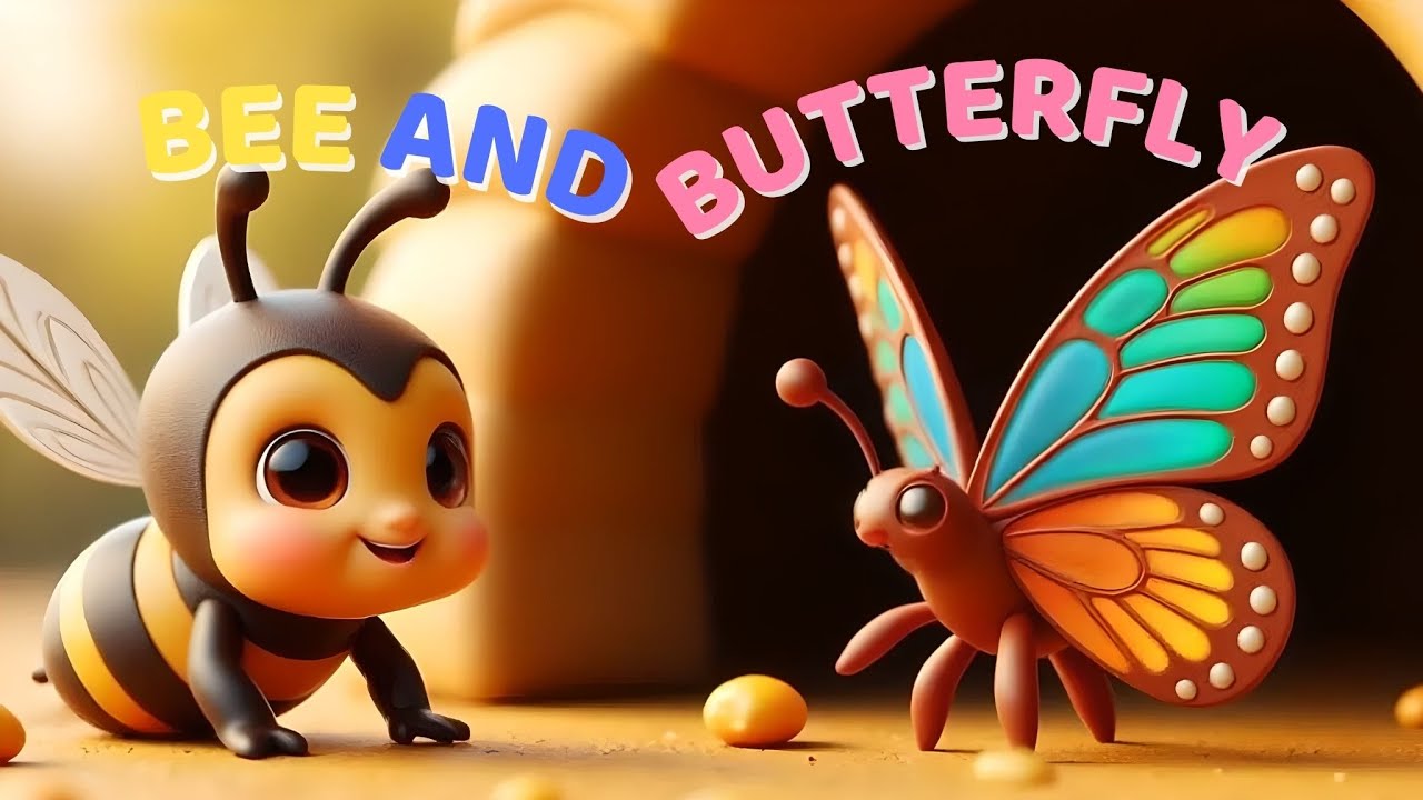 Nursery Rhyme -- Have you seen the butterfly? Strawberry Bob