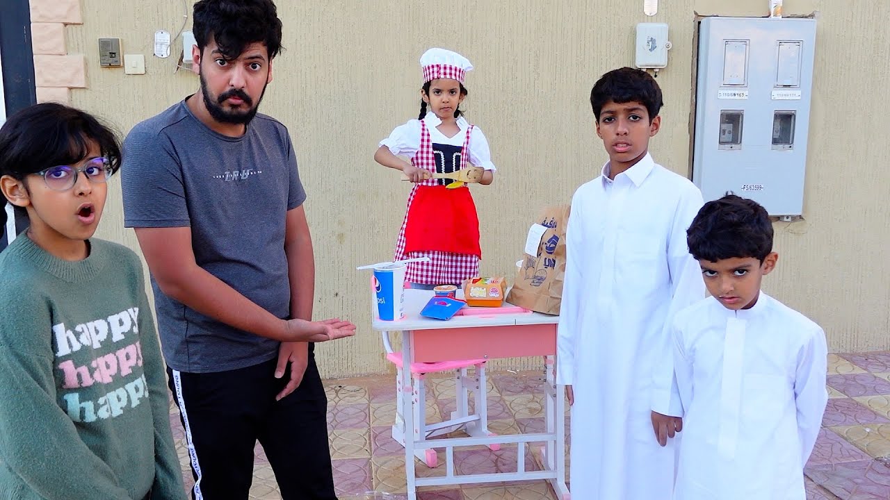 نواف وعبودي يحاولون ياخذون فلوس الطباخة سارة !!