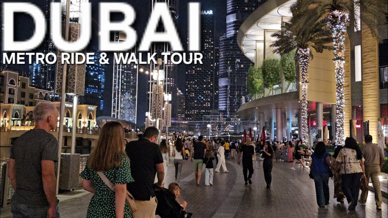 🇦🇪 Dubai 4hrs Journey 4K: Tourist Travel Guide! Marina, Downtown, Bur Dubai & Deira