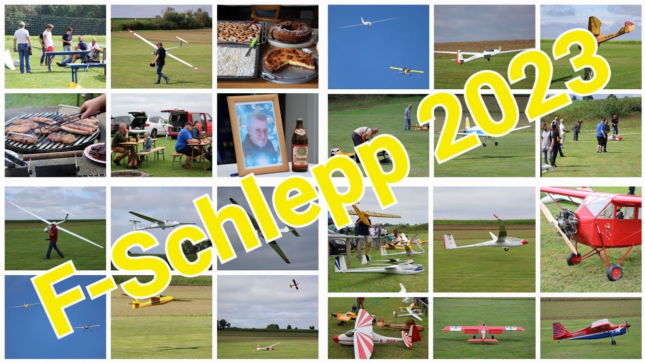 F-Schlepp RC Fliegen 02.09.2023 / RC plane tow day