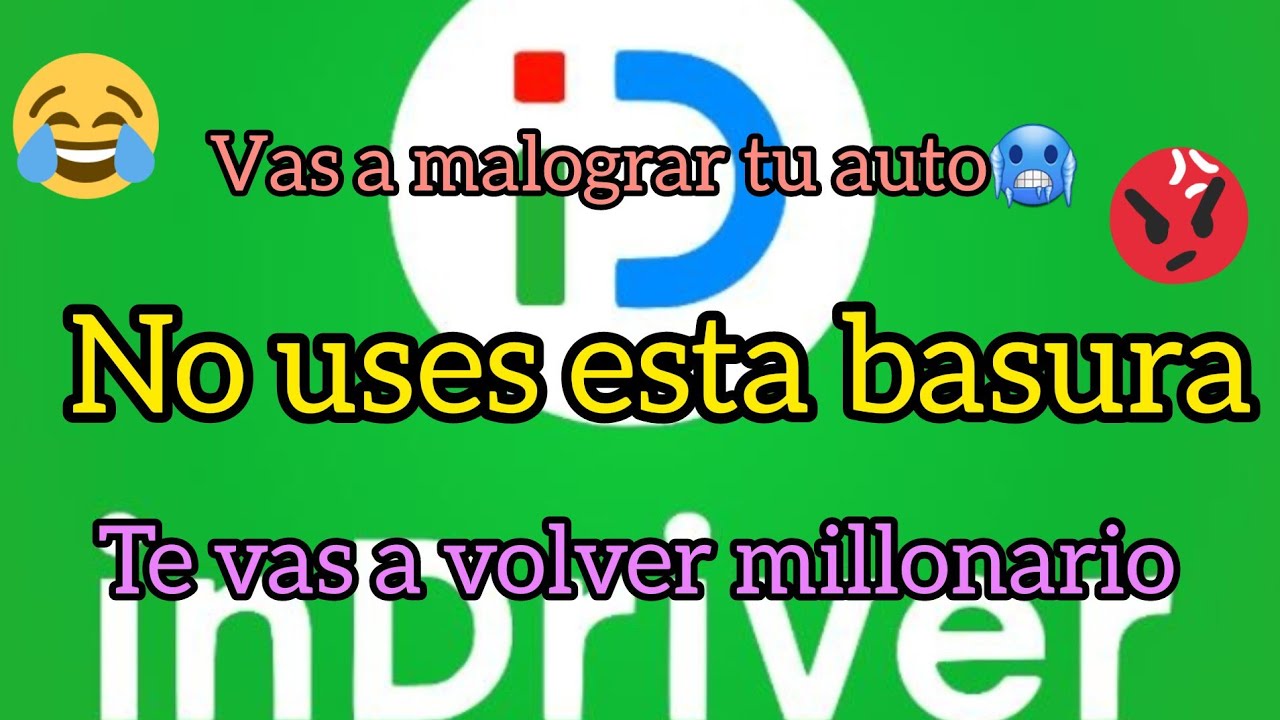 Hazte millonario🧭 trabajando con Indriver 😆