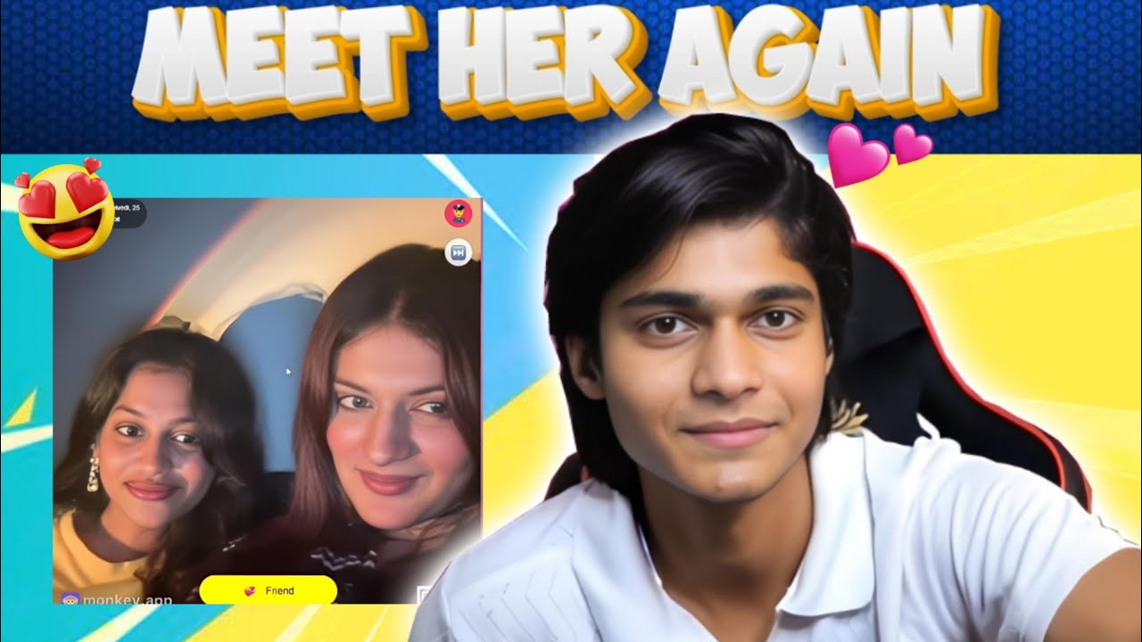 MEET Her Again🥰 She is with her friend😍 || Monkey Chat || UNFILTERED By Prankur 