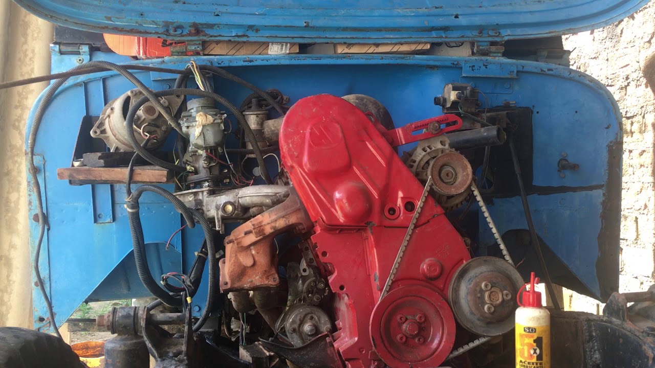 Adaptação Motor AP-Caixa chevett jeep