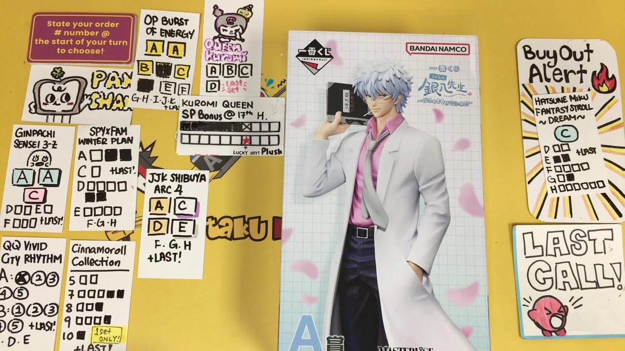 Otaku House LIVE Kuji “Quintessential Quintuplets Vivid Rhythm City Charat Kuji LIMITED NEW!” Part 2