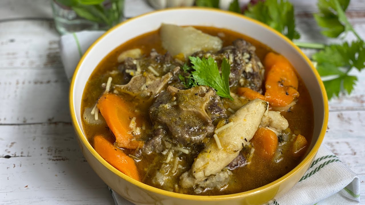 Простой и вкусный суп из бычьих хвостов || Кухня Терри-Энн