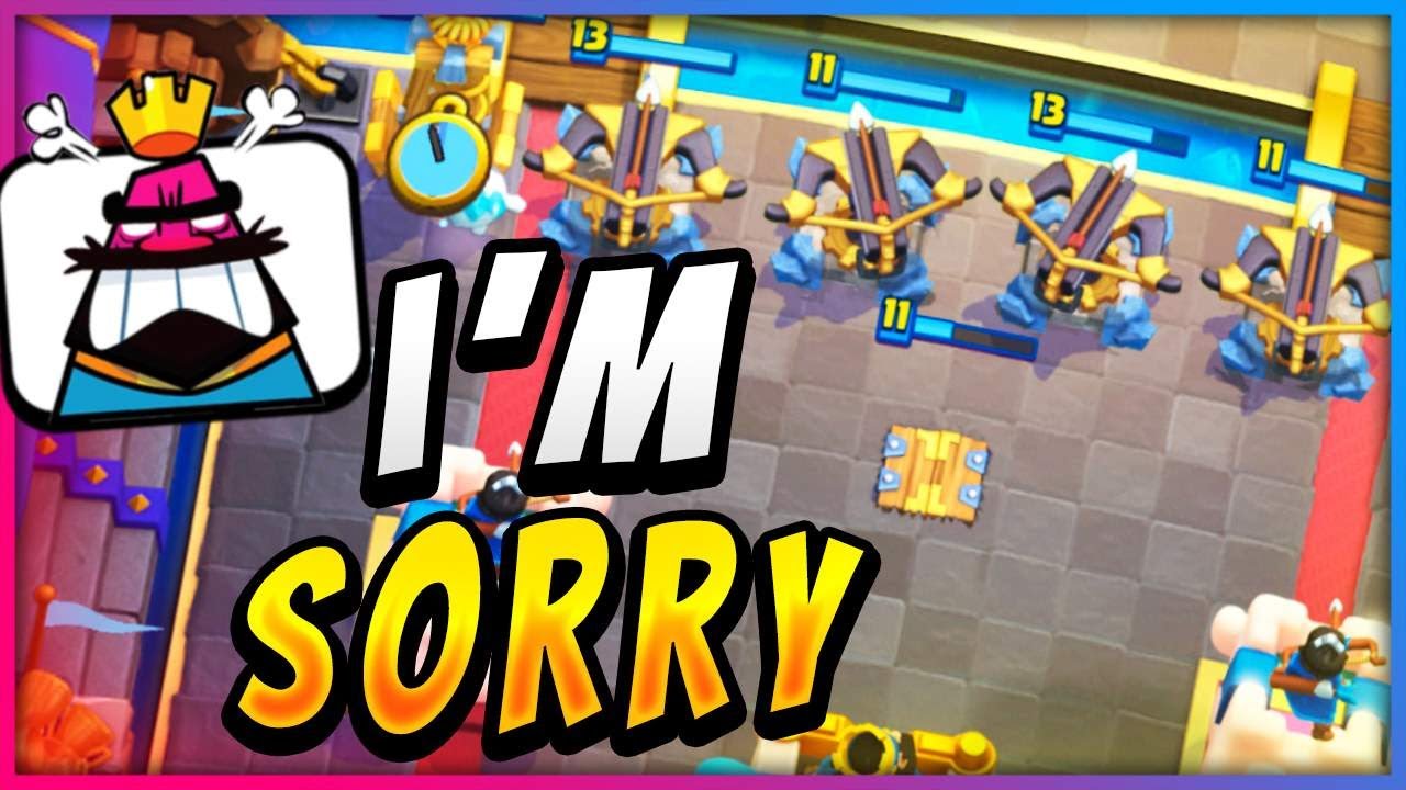 CLASH ROYALE MESSED UP! MIRROR XBOW CYCLE BETTER THAN EVER?! 😈