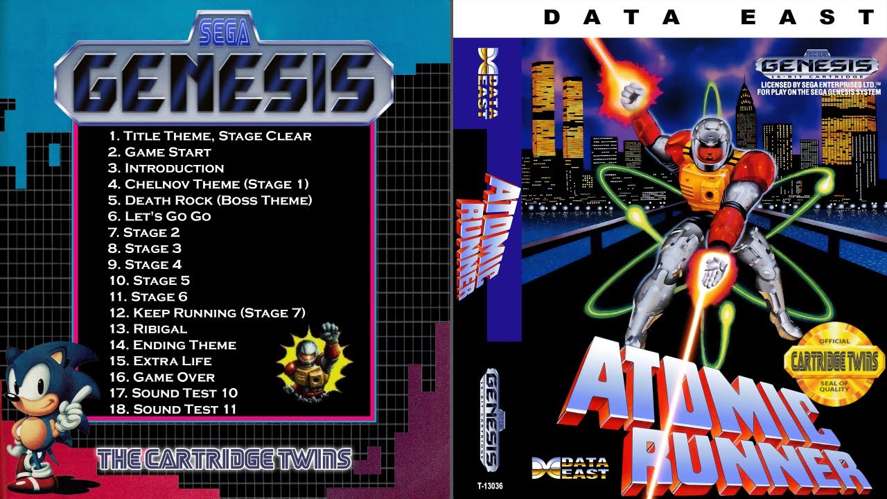 Atomic Runner - Sega Genesis OST