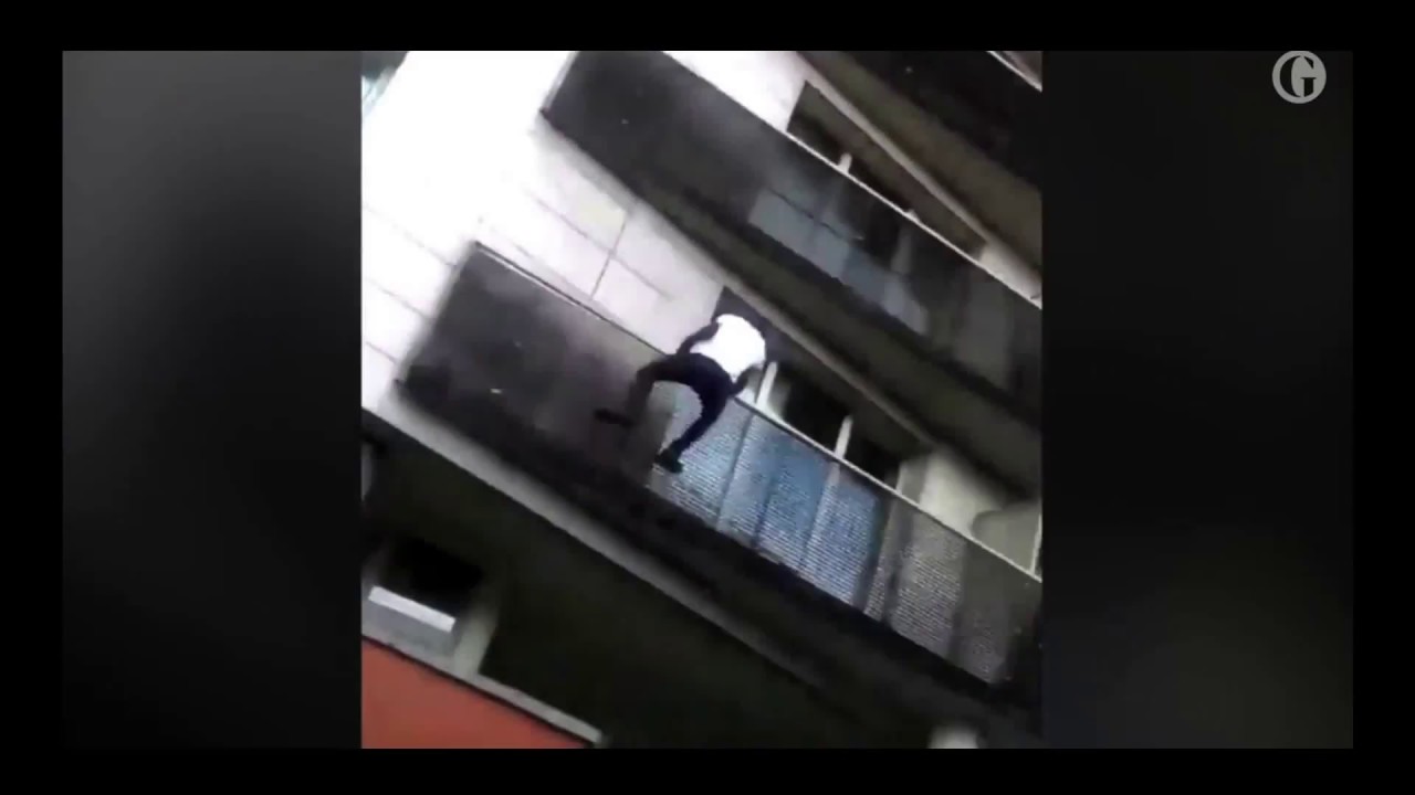 Mamoudou Gassama - A True Hero - hero scales Paris building to save child