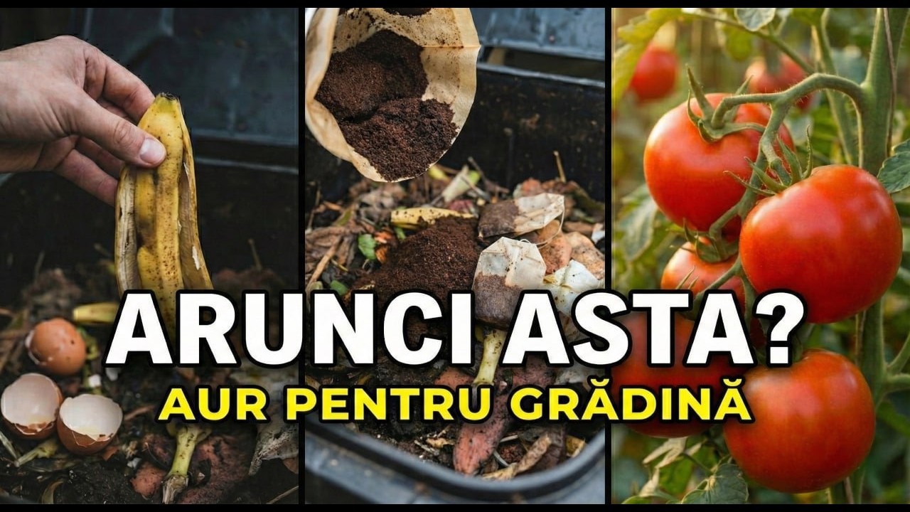 NU ARUNCA ASTA! 7 Deșeuri din Bucătărie care sunt AUR pentru Grădina Ta.
