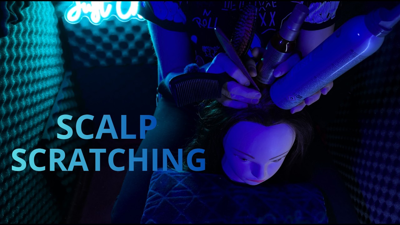Scalp Scratching ASMR for Deep Sleep 😴 Ultra Relaxing