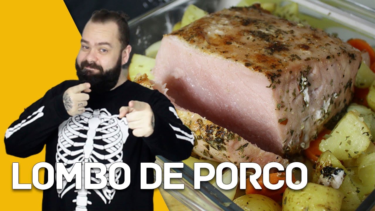 COMO FAZER LOMBO DE PORCO NO MICROONDAS