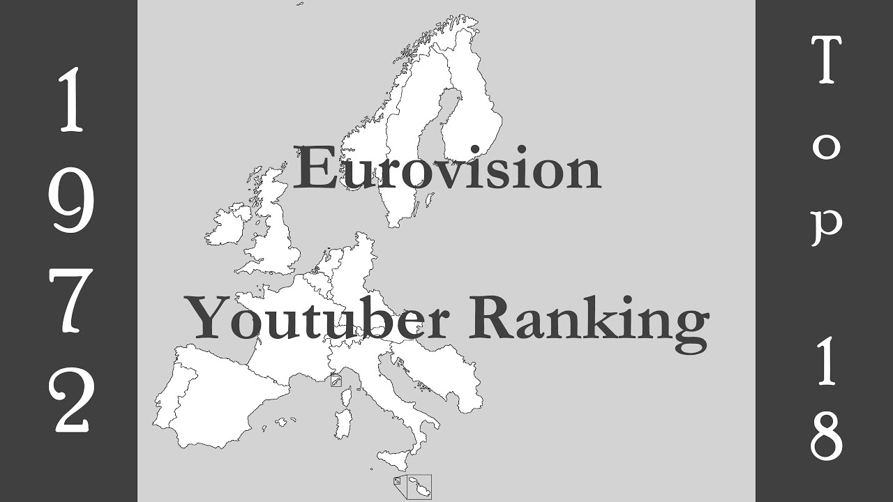 Youtube's Ranking - Eurovision 1972
