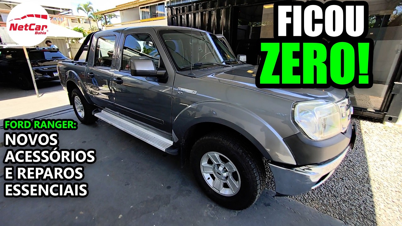 Deixei a Ford Ranger ZERO! Novos acessórios e reparos essenciais