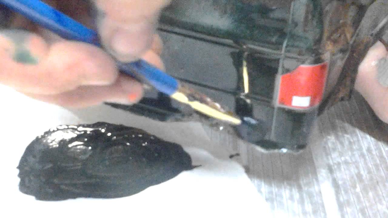 How to make rust on a RC car