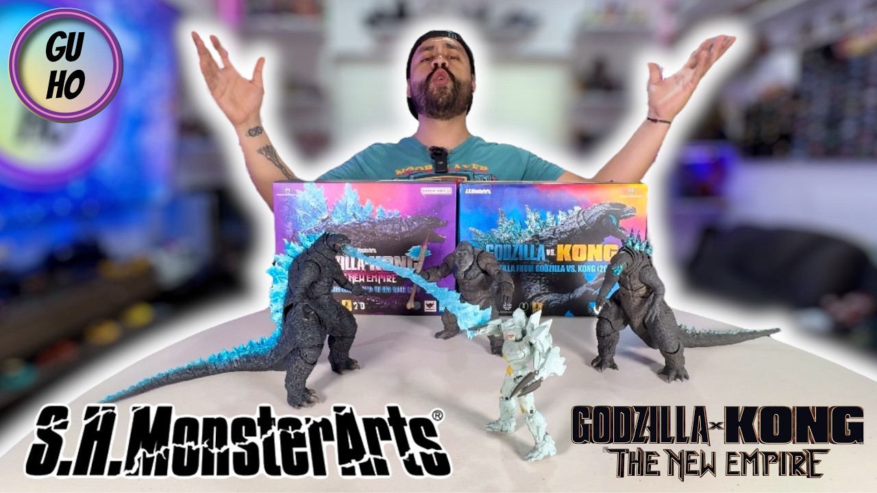 🦎 Nuevo GODZILLA de GXK el Nuevo Imperio S.H.Monsterarts | MONSTERVERSE | GUHOVERSO