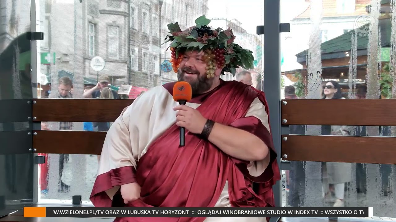 PRZYSTANEK WINOBRANIE: Bachus przejmuje rządy! Co planuje tymczasowy władca Zielonej Góry?