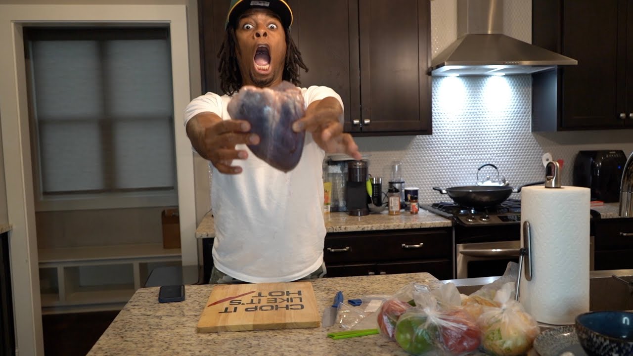 COOKING A (GOAT BRAIN & ELK HEART)