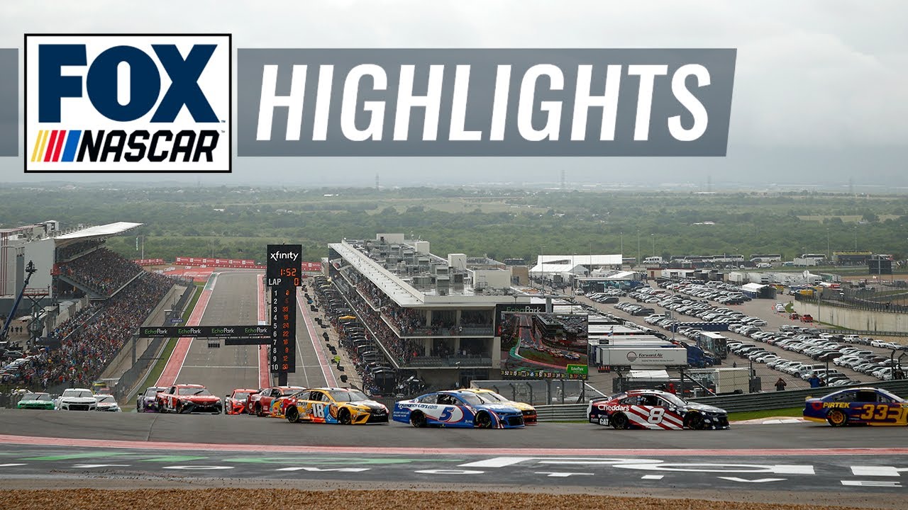 NASCAR Cup Series' first lap in the inaugural COTA Grand Prix | NASCAR ON FOX HIGHLIGHTS