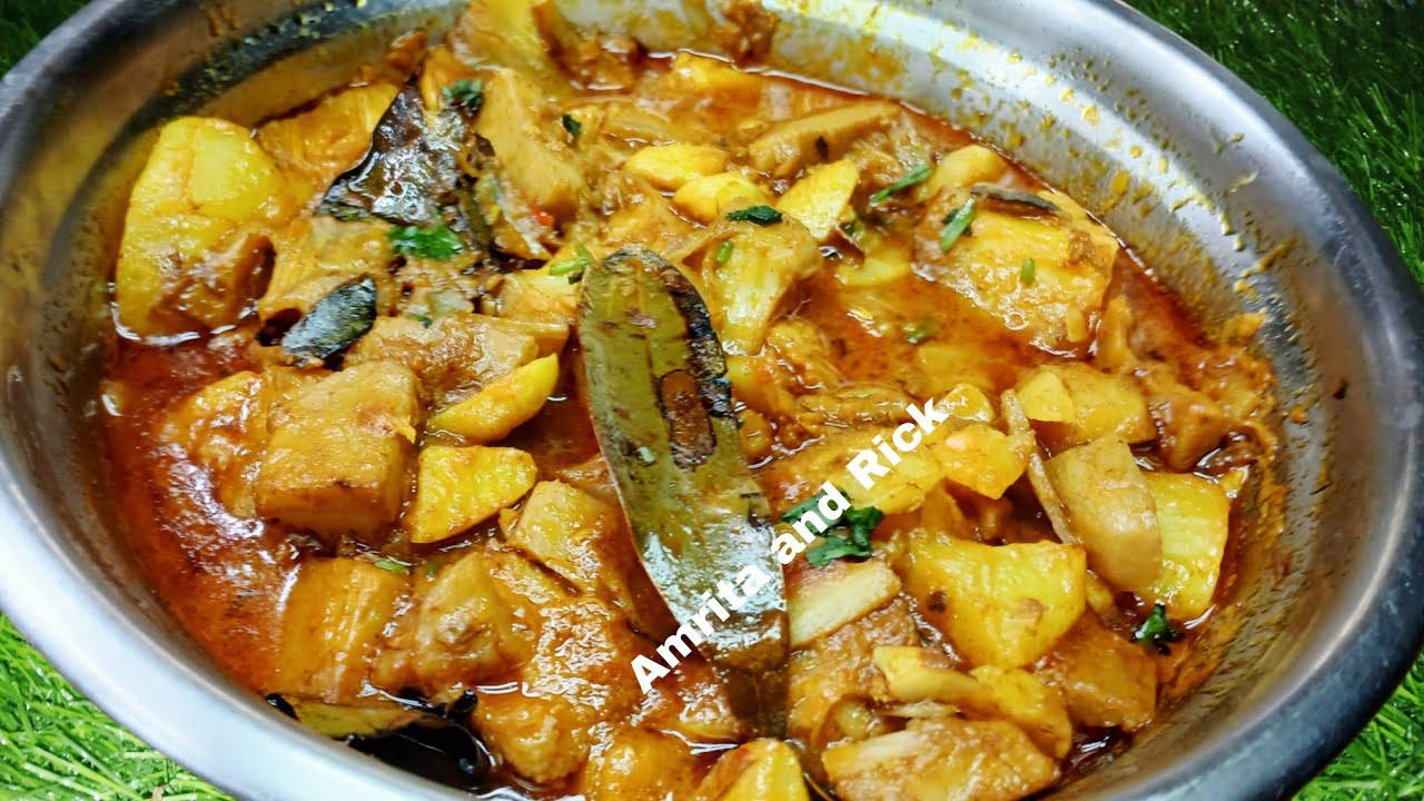 মাংস খাওয়া ভুলে যাবে এঁচোর আলুতরকারি এই ভাবে বানায়ে খেলে বারবার এইভাবেই বানাবে। Echor Alu Curry.