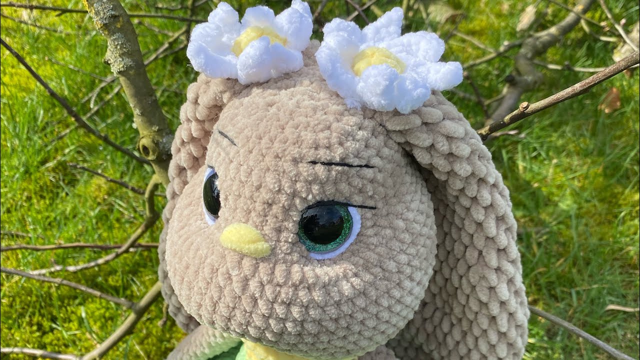 gehäkelter Hase Sunny Teil5