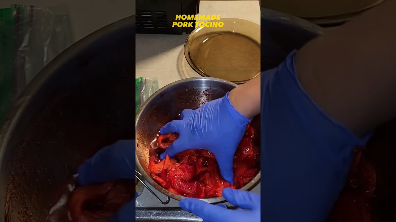 How to make homemade pork tocino in 5mins