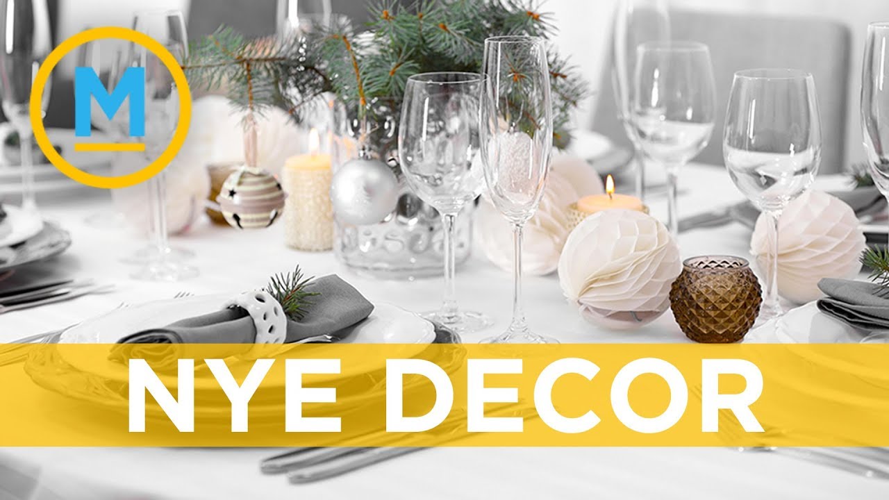 The perfect table set up your New Year's Eve party | Your Morning