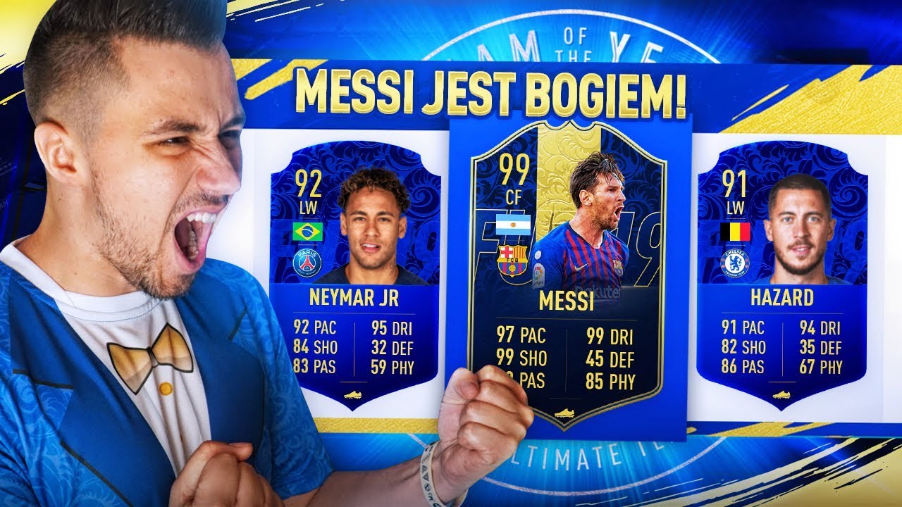MESSI jest BOGIEM FIFY 19! 🔥😱 DRAFT / DEV