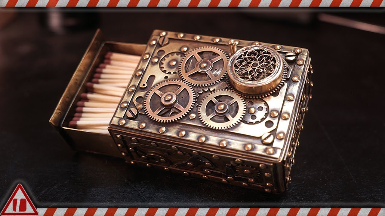 Not a Simple Matches Box - Steampunk Diy