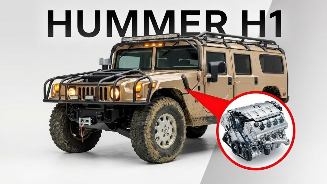 Why did Hummer H1 Become The Over-Engineered Monster Nobody Could Drive?