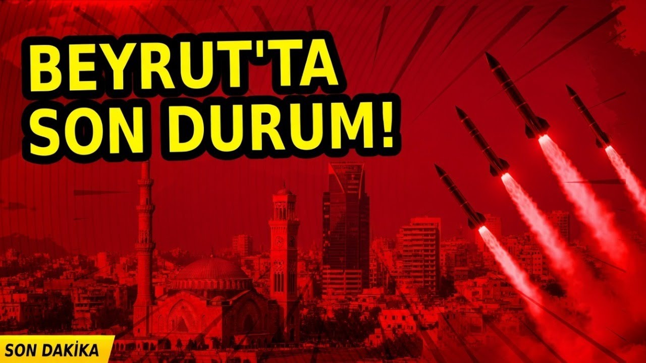 Ortadoğu'da Savaş 18. Gününde Beyrut’un Dahiye bölgesinden son duruma ilişkin yayındayız