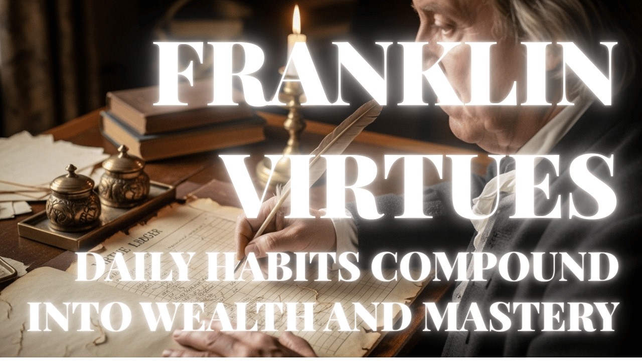 The Franklin Virtues | Why Wealth Is a Moral Consequence, Not a Financial Trick